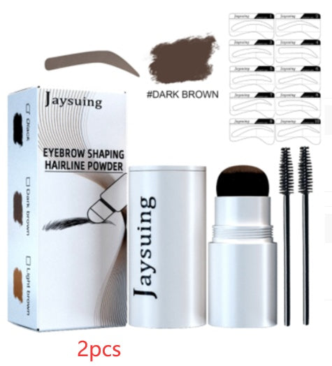 Waterproof And Sweatproof Eyebrow Powder Stamp Set