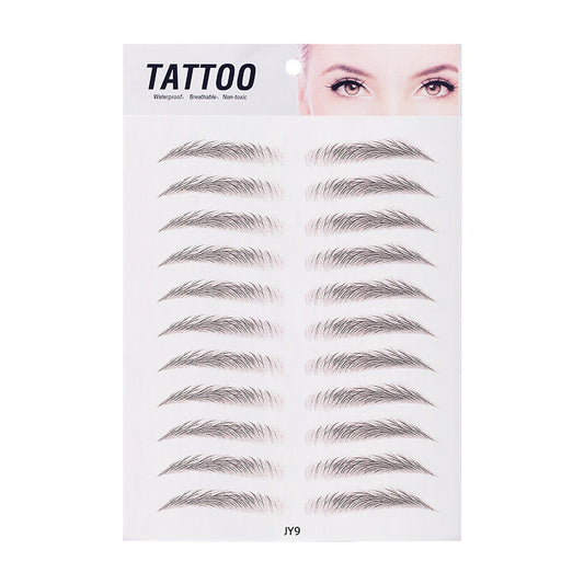 Eyebrow Tattoo Sticker