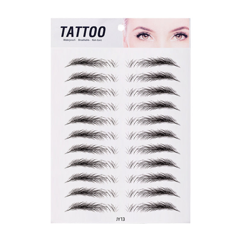 Eyebrow Tattoo Sticker