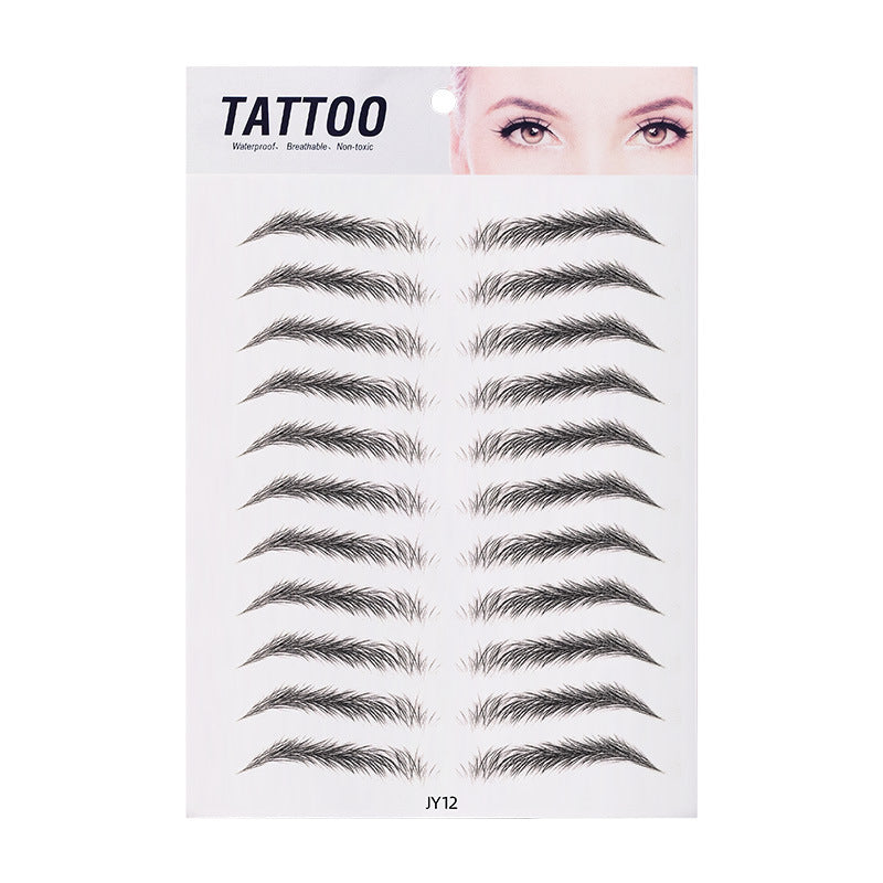 Eyebrow Tattoo Sticker