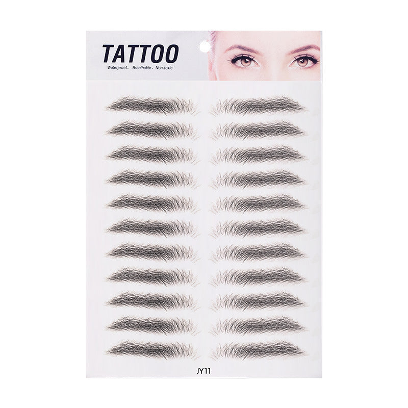 Eyebrow Tattoo Sticker